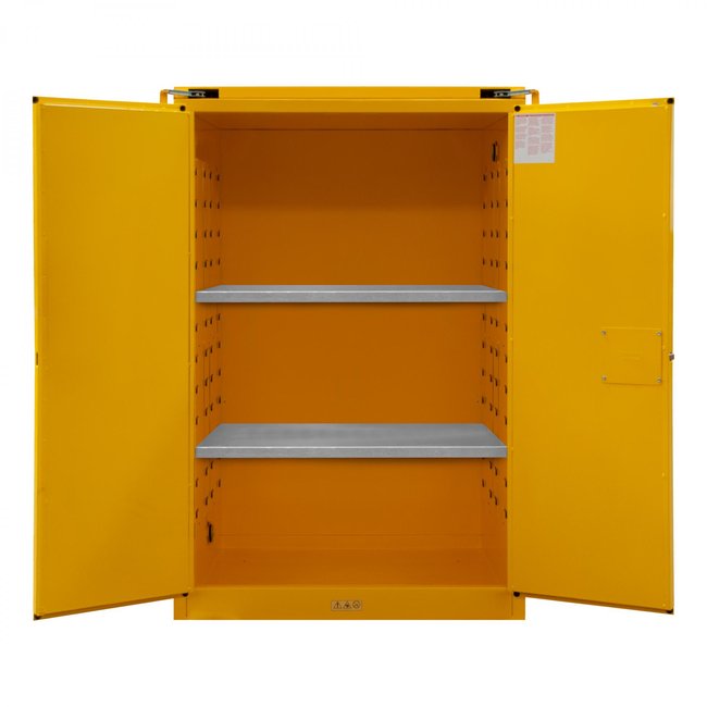 DURHAM MFG 1090S-50 Flammable Storage, 90 Gallon, Self Close
