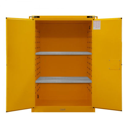 DURHAM MFG 1090S-50 Flammable Storage, 90 Gallon, Self Close