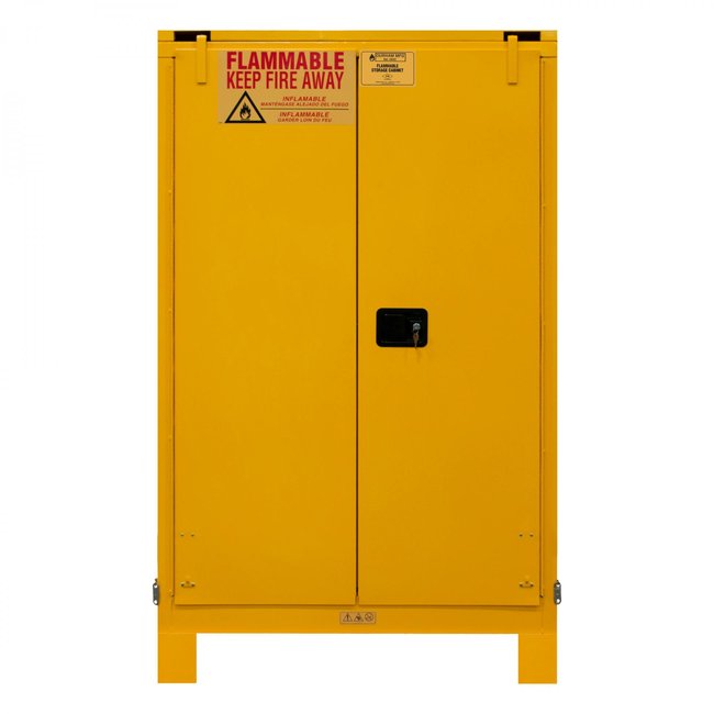 DURHAM MFG 1090SL-50 Flammable Storage, 90 Gallon, Self Close