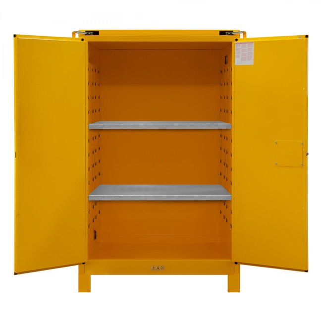 DURHAM MFG 1090SL-50 Flammable Storage, 90 Gallon, Self Close