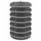 DURHAM MFG 1207-95 28 in. Revolving Rotabin, 7 Shelves