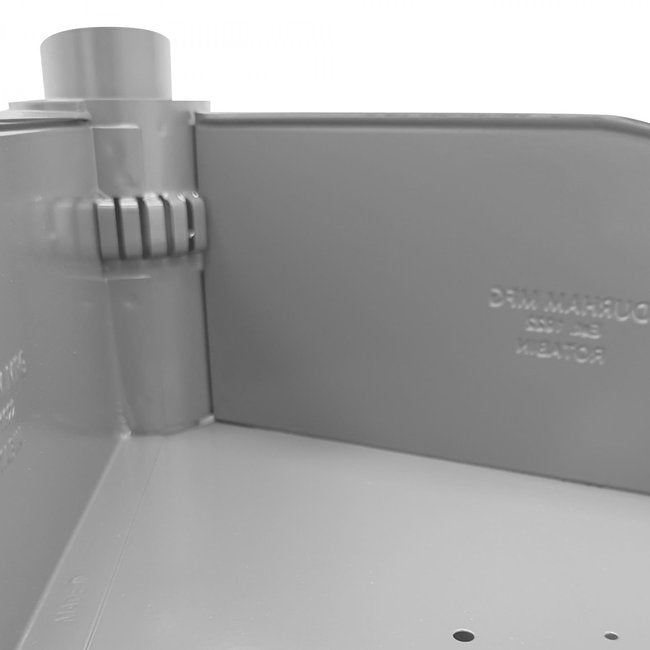 DURHAM MFG 1209-95 28 in. Revolving Rotabin, 9 Shelves