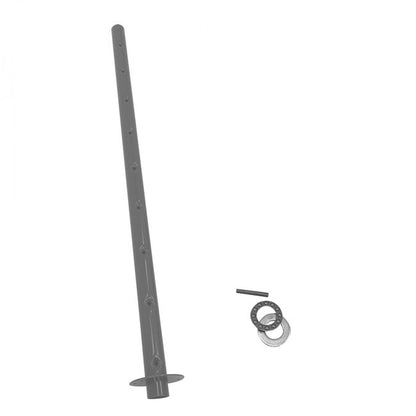 DURHAM MFG 1209-95 28 in. Revolving Rotabin, 9 Shelves