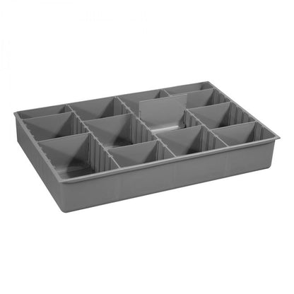 DURHAM MFG 124-95-ADL-IND Large, Variable Compartment Insert, Gray