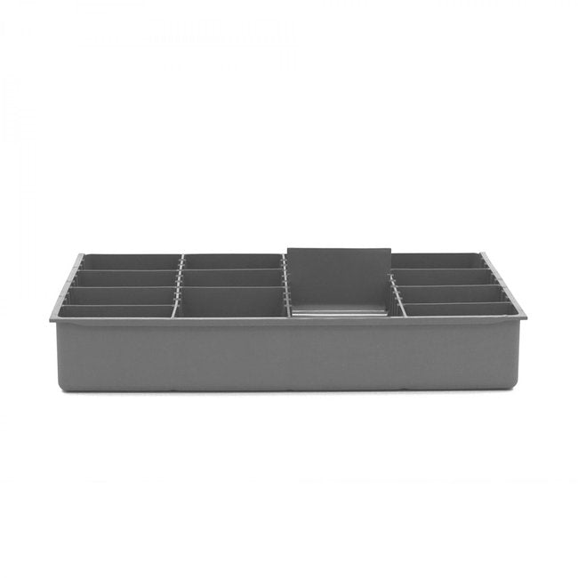 DURHAM MFG 124-95-ADL-IND Large, Variable Compartment Insert, Gray
