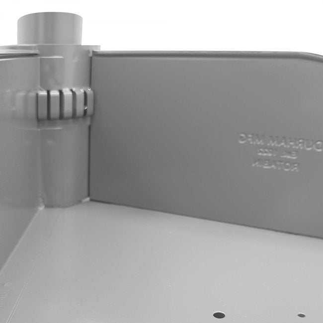 DURHAM MFG 1308-95 34 in. Revolving Rotabin, 8 Shelves