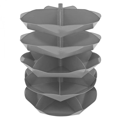 DURHAM MFG 1505-95 44 in. Revolving Rotabin, 25 Compartments