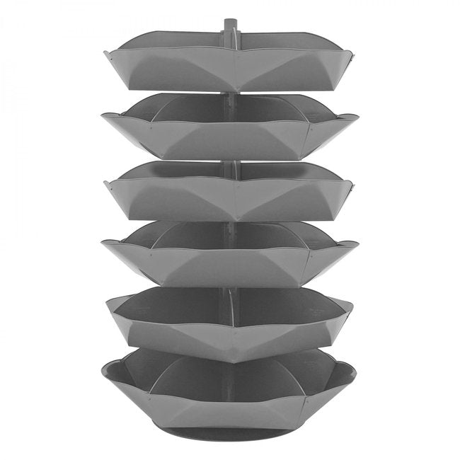 DURHAM MFG 1506-95 44 in. Revolving Rotabin, 30 Compartments