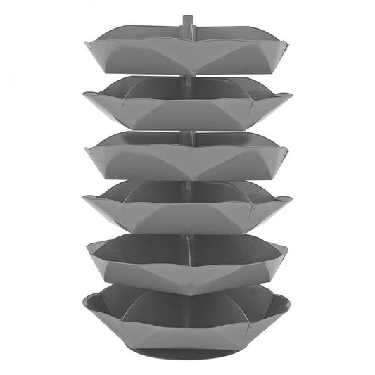 DURHAM MFG 1506-95 44 in. Revolving Rotabin, 30 Compartments