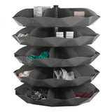 DURHAM MFG 1605-95 58 in. Revolving Rotabin 50 Compartments