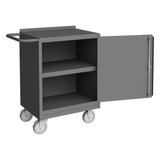 DURHAM MFG 2200-95 Mobile Bench Cabinet, 1 Shelf, 1 Door