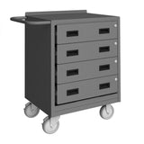DURHAM MFG 2202-95 Mobile Bench Cabinet, 4 Drawers