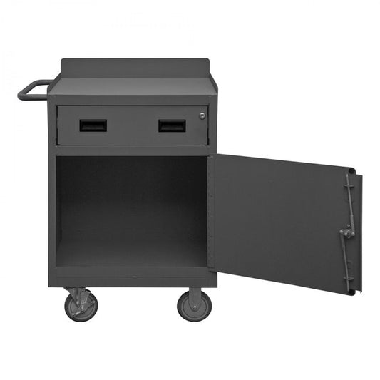 DURHAM MFG 2203-LU-95 Mobile Bench Cabinet, 1 Drawer