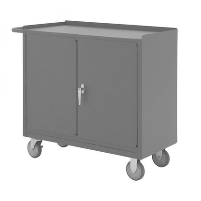 DURHAM MFG 2210A-LU-95 Mobile Bench Cabinet, 1 Shelf