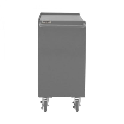 DURHAM MFG 2210A-LU-95 Mobile Bench Cabinet, 1 Shelf