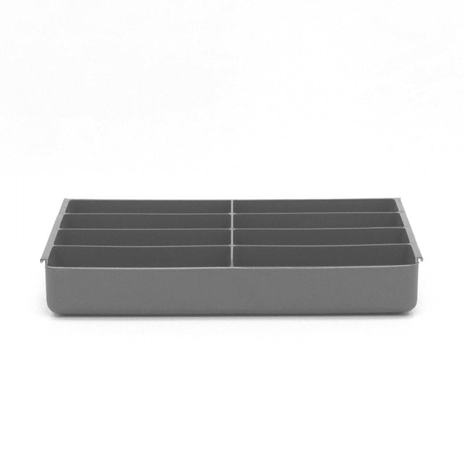 DURHAM MFG 229-95-08-IND Small, 8 Compartment Insert, Gray