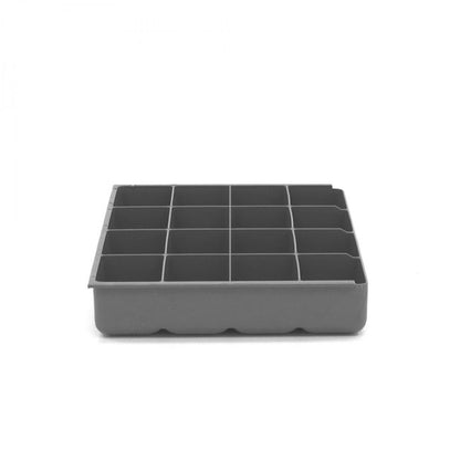 DURHAM MFG 229-95-16-IND Small, 16 Compartment Insert, Gray