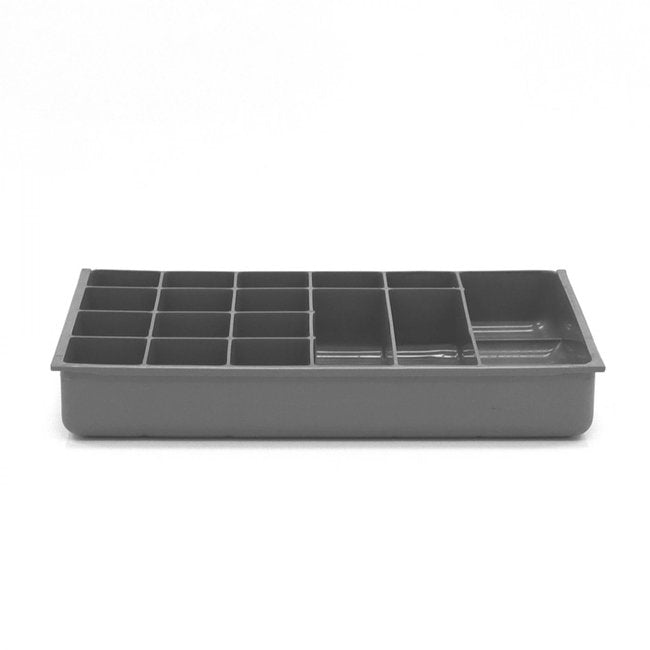 DURHAM MFG 229-95-17-IND Small, 17 Compartment Insert, Gray