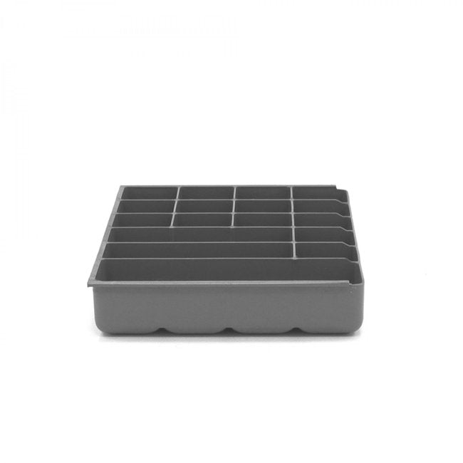 DURHAM MFG 229-95-17-IND Small, 17 Compartment Insert, Gray
