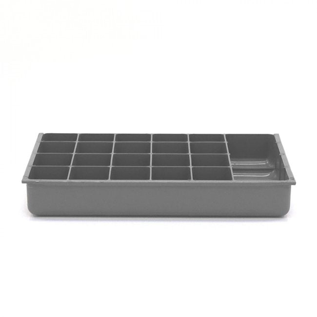 DURHAM MFG 229-95-21-IND Small, 21 Compartment Insert, Gray