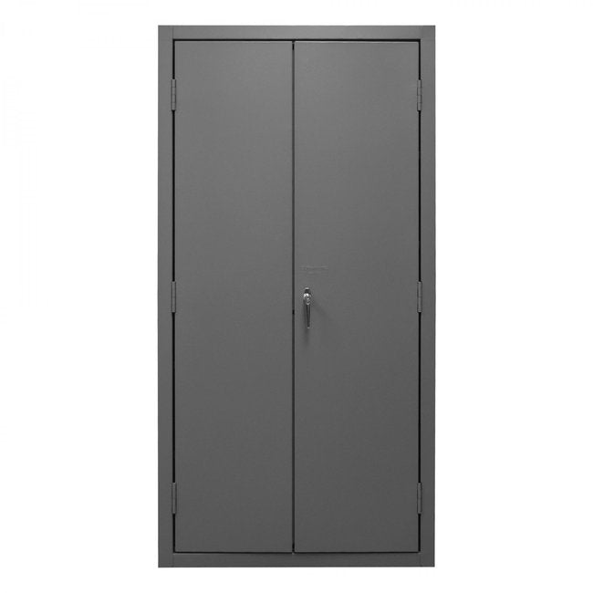 DURHAM MFG 2501-BDLP-102-3S-5295 Cabinet, 3 Shelves, 102 Blue Bins