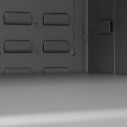 DURHAM MFG 2502-186-95 Cabinet, 186 Yellow Bins