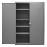 DURHAM MFG 2504-4S-95 Cabinet, 4 Shelves