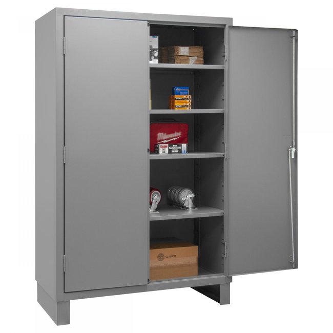 DURHAM MFG 2505-4S-95 Cabinet, 4 Shelves