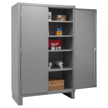 DURHAM MFG 2505-4S-95 Cabinet, 4 Shelves