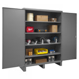 DURHAM MFG 2506-4S-95 Cabinet, 4 Shelves