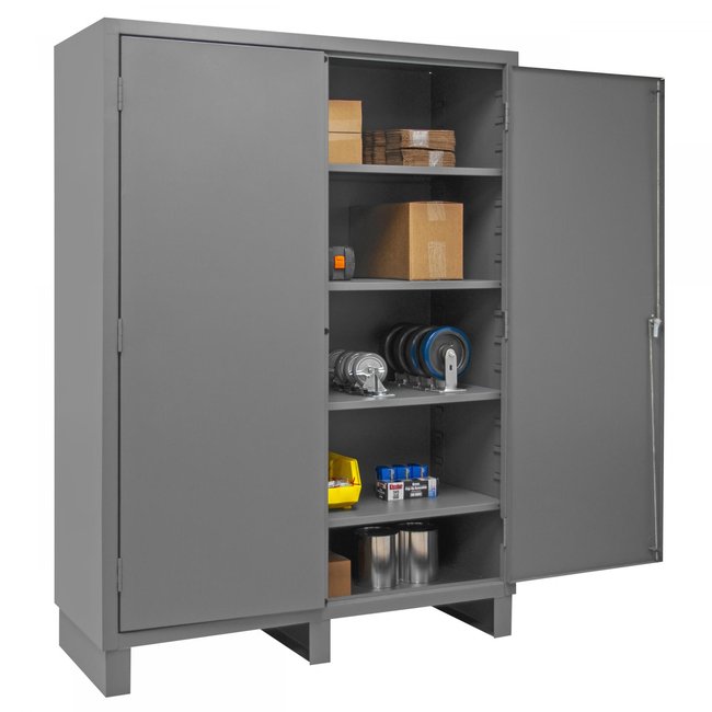 DURHAM MFG 2506-4S-95 Cabinet, 4 Shelves