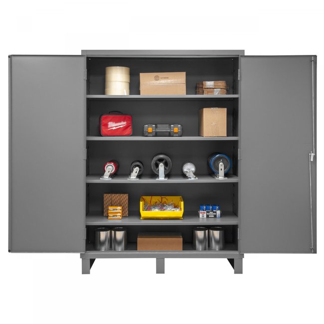 DURHAM MFG 2506-4S-95 Cabinet, 4 Shelves