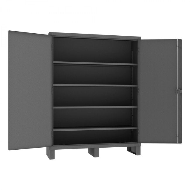 DURHAM MFG 2704-4S-95 Cabinet, 4 Shelves