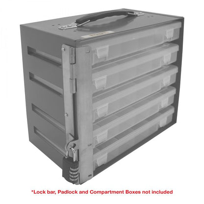 DURHAM MFG 290-95 Rack For Plastic Compartment Boxes