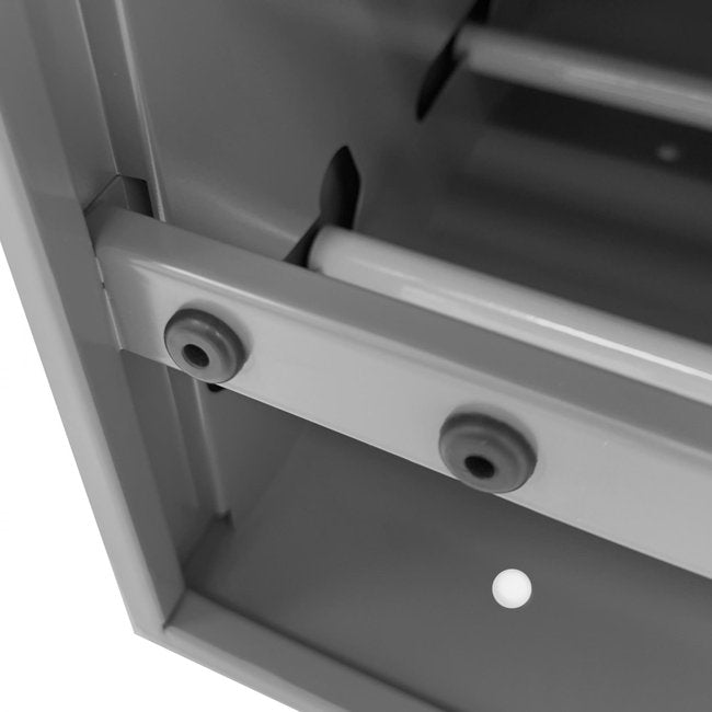 DURHAM MFG 297B-95 Wire and Terminal Storage Cabinet, Gray