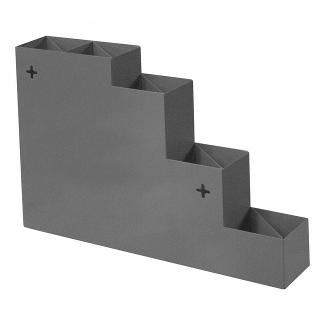 DURHAM MFG 298-95 Cable Tie Rack, Steel, Gray