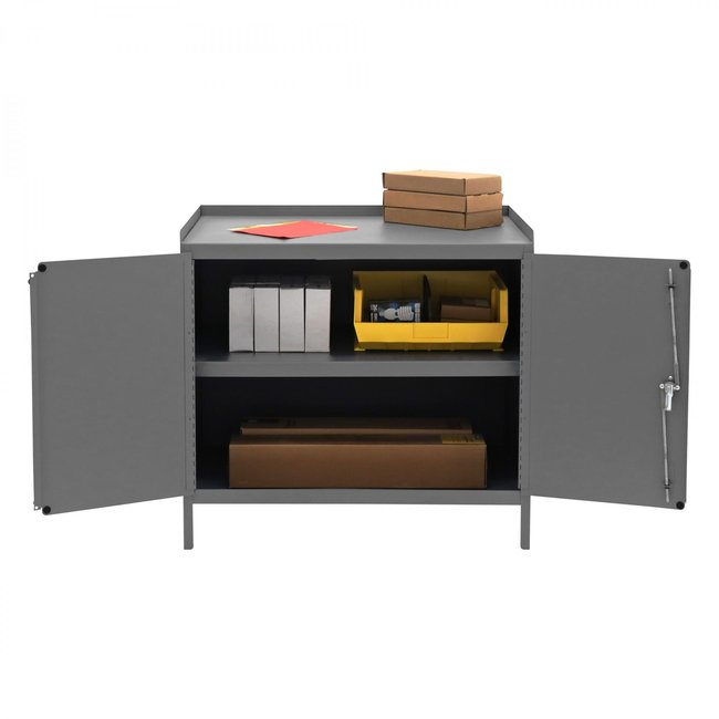 DURHAM MFG 3000-95 Table High Storage Cabinet, 1 Shelf