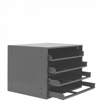 DURHAM MFG 303-95 Large Slide Rack, 4 Compartments