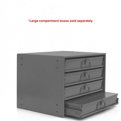 DURHAM MFG 303-95 Large Slide Rack, 4 Compartments