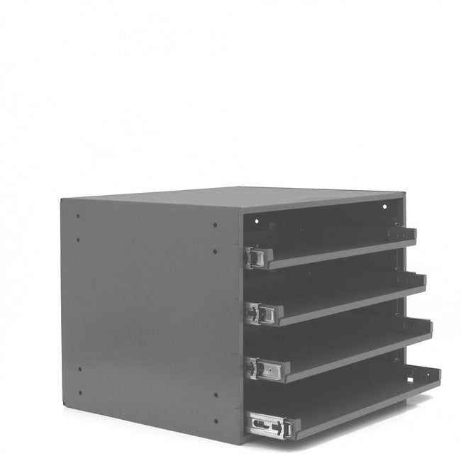 DURHAM MFG 303B-15.75-95 Large Bearing Slide Rack, 4 Compartments