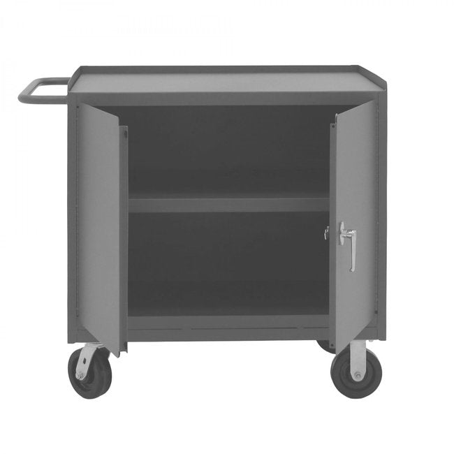 DURHAM MFG 3100-95 Mobile Bench Cabinet, 1 Shelf