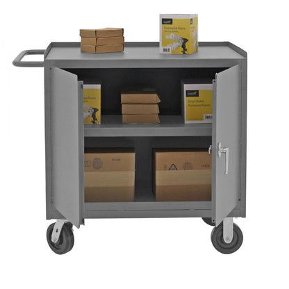 DURHAM MFG 3100-95 Mobile Bench Cabinet, 1 Shelf