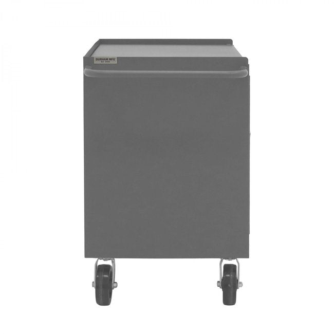 DURHAM MFG 3100-95 Mobile Bench Cabinet, 1 Shelf