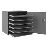 DURHAM MFG 321B-95-DR Heavy Duty Bearing Slide Rack, Door