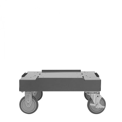 DURHAM MFG 328-ADJ-MB-95 Mobile Base For Racks, Gray