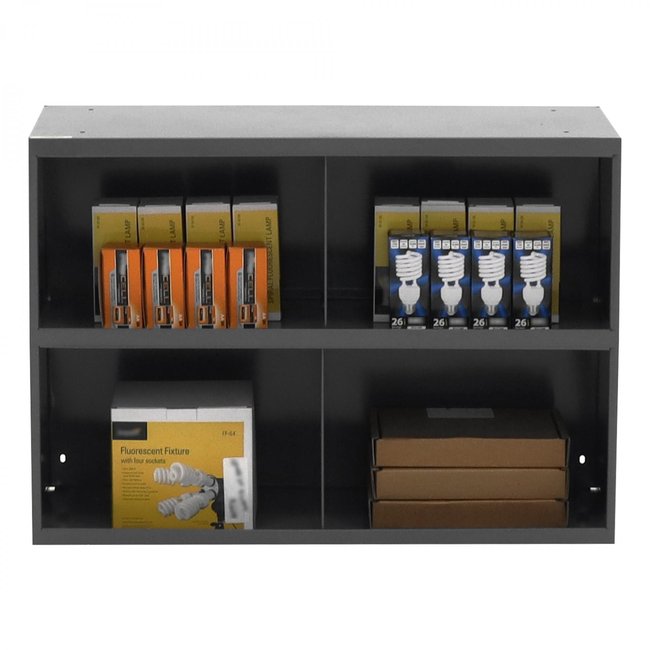 DURHAM MFG 329-95 4 Opening Bin, Gray