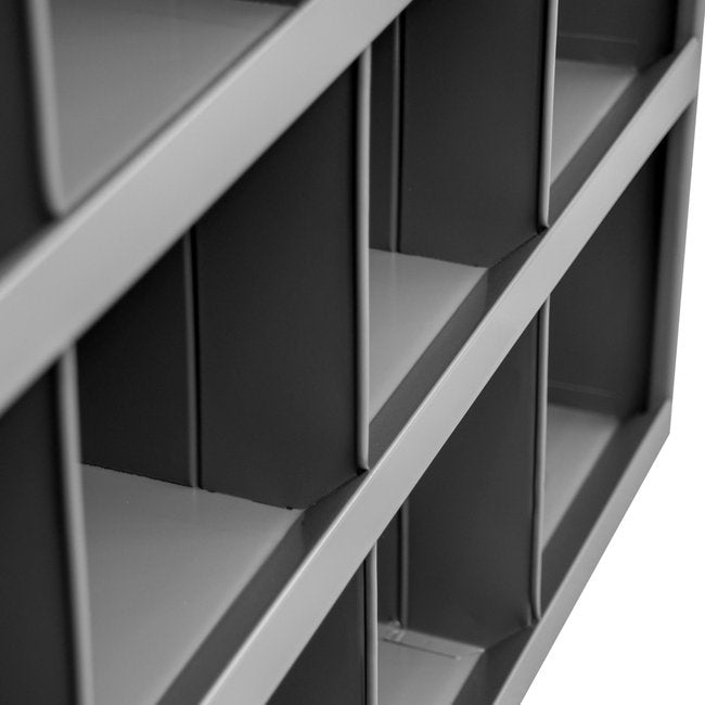 DURHAM MFG 330-95 12 in. Deep Bins, Gray