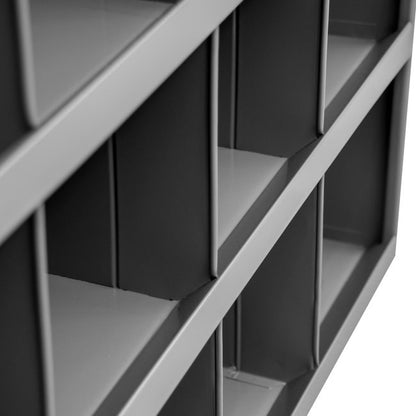 DURHAM MFG 330-95 12 in. Deep Bins, Gray