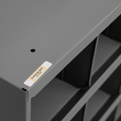 DURHAM MFG 330-95 12 in. Deep Bins, Gray