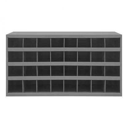 DURHAM MFG 344-95 9 in. Deep, 32 Opening Bin, Gray